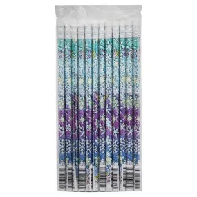 (12 Dz) Snowflake Glitters Pencils