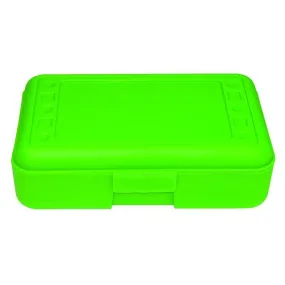 (12 Ea) Pencil Box Lime Opaque