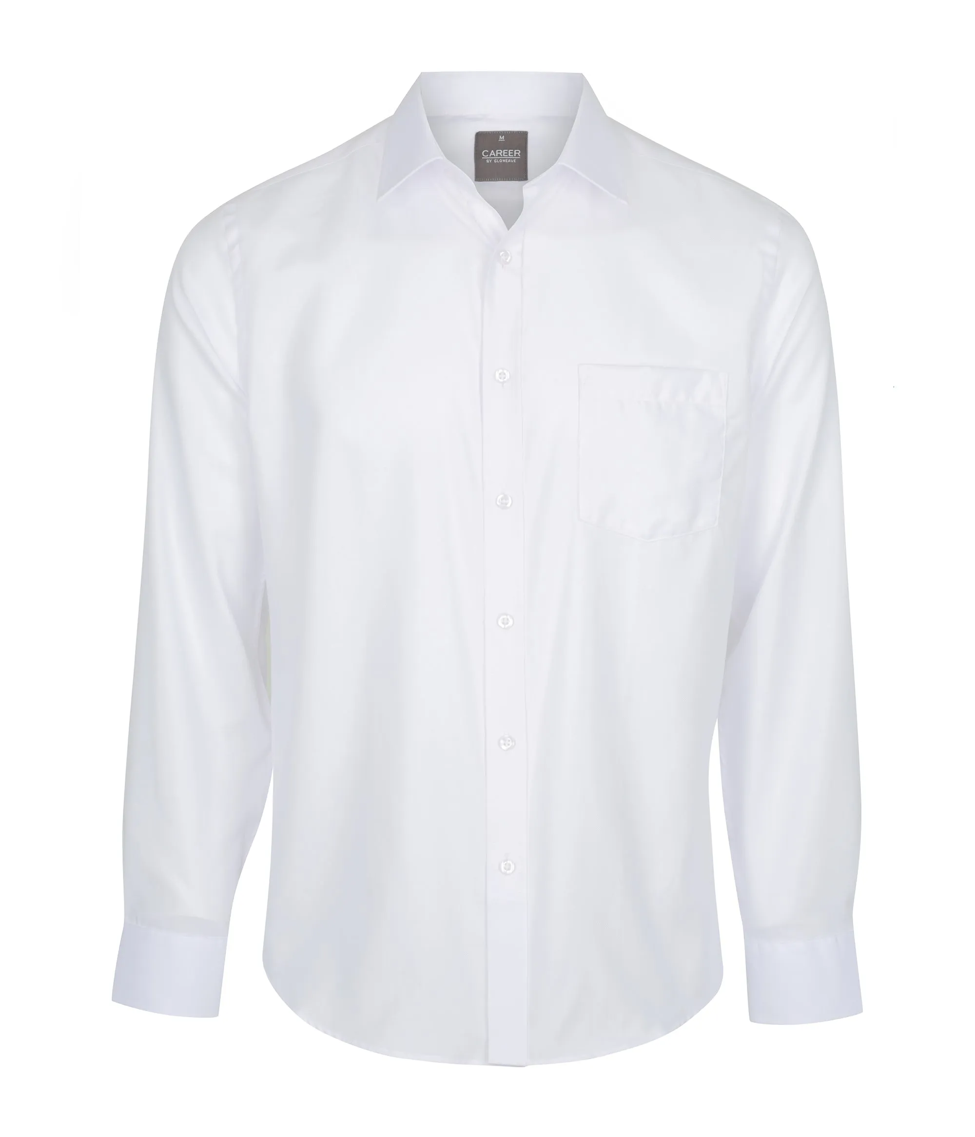 1908L White Long Sleeve Shirt