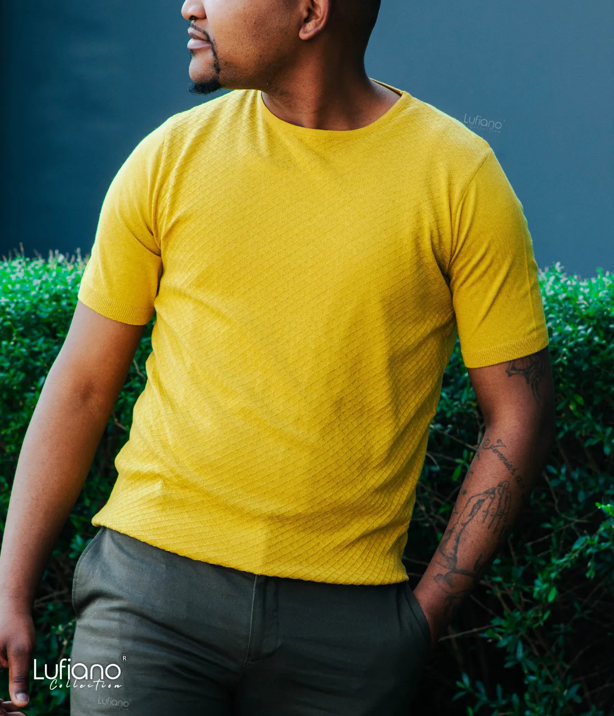 28448 BOSMENTI Top : Mustard