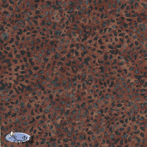 45" Rayon - Animal Skin - Dark Brown