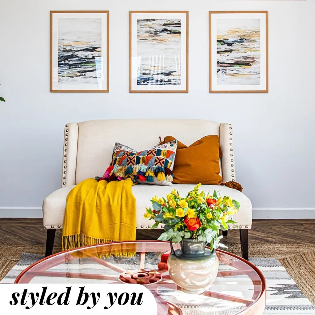 Abstract Dawn - Print Set Of 3