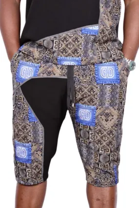 African Shorts Grey