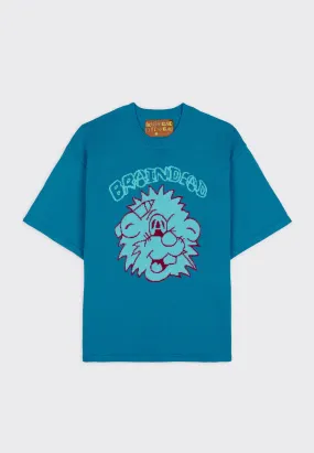 Anarchy Wink S/S Knit T-Shirt - Seafoam