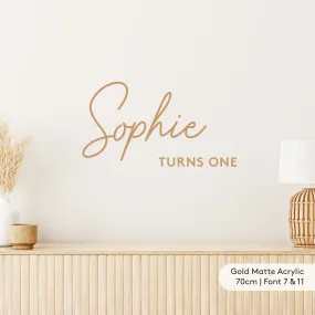 Backdrop Signage - 2 to 3 Rows