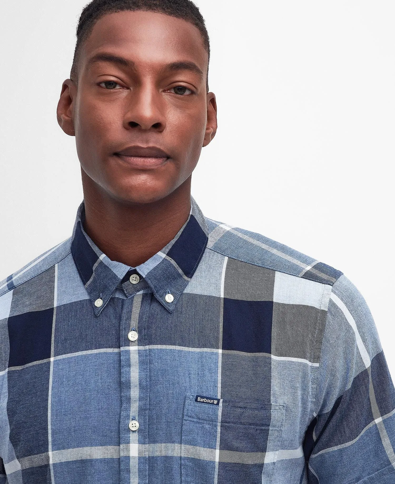Barbour Mens 'Doughill' Large Scale Tartan Check