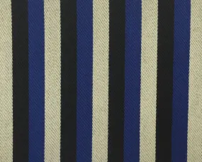 Black, White And Blue Blazer/Boating Stripe 1 1/4'' Repeat Jacketing