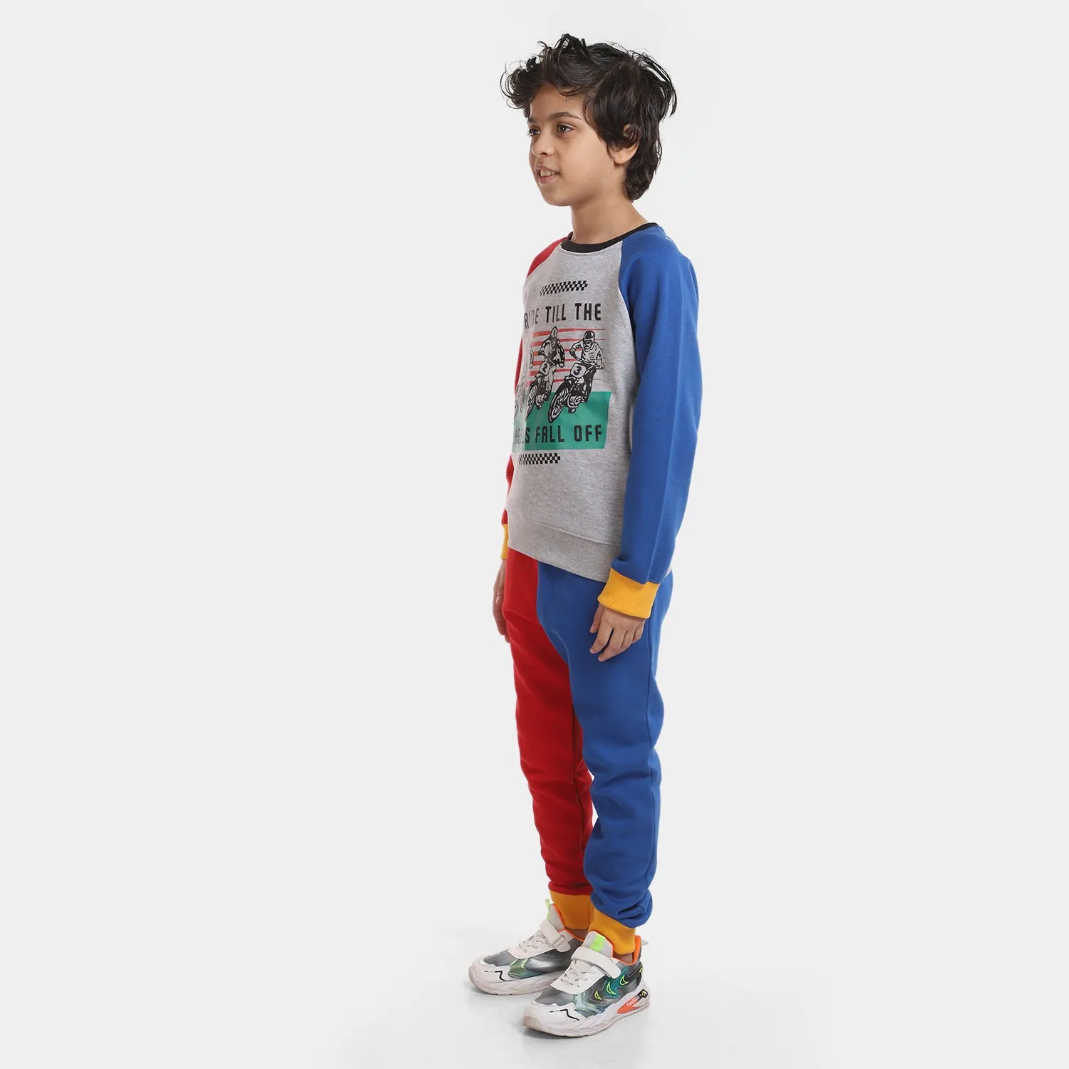 Boys Fleece 2 Piece Suit Ride