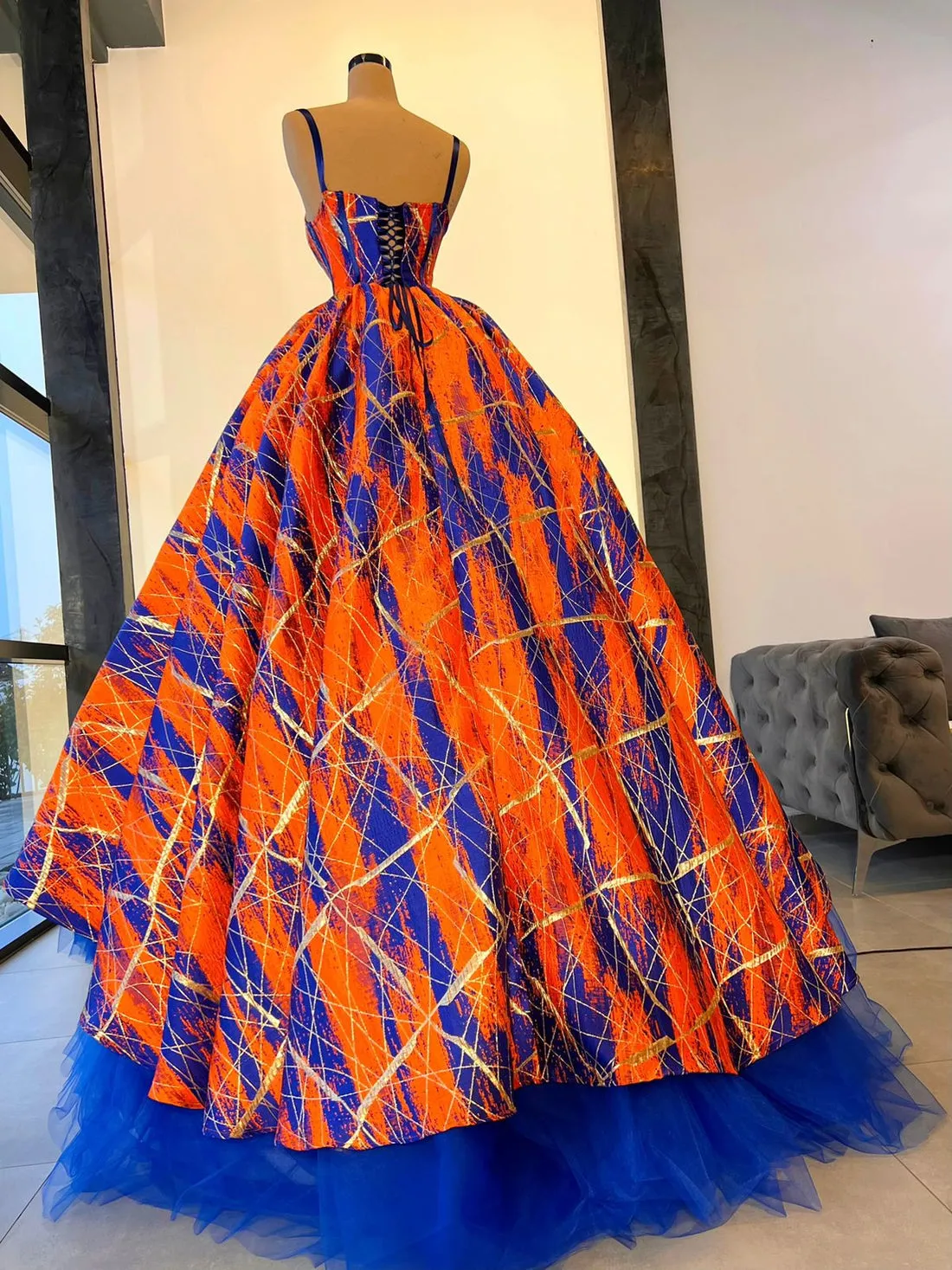 Brooklyn Multicolor Evening Dress