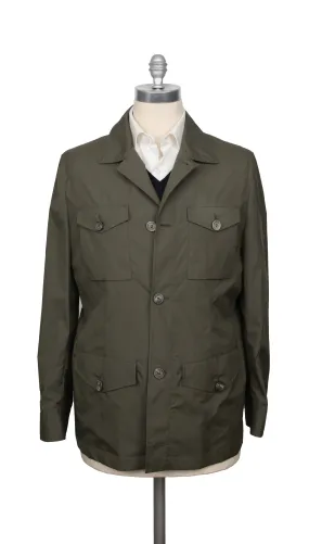Brunello Cucinelli Olive Green Jacket