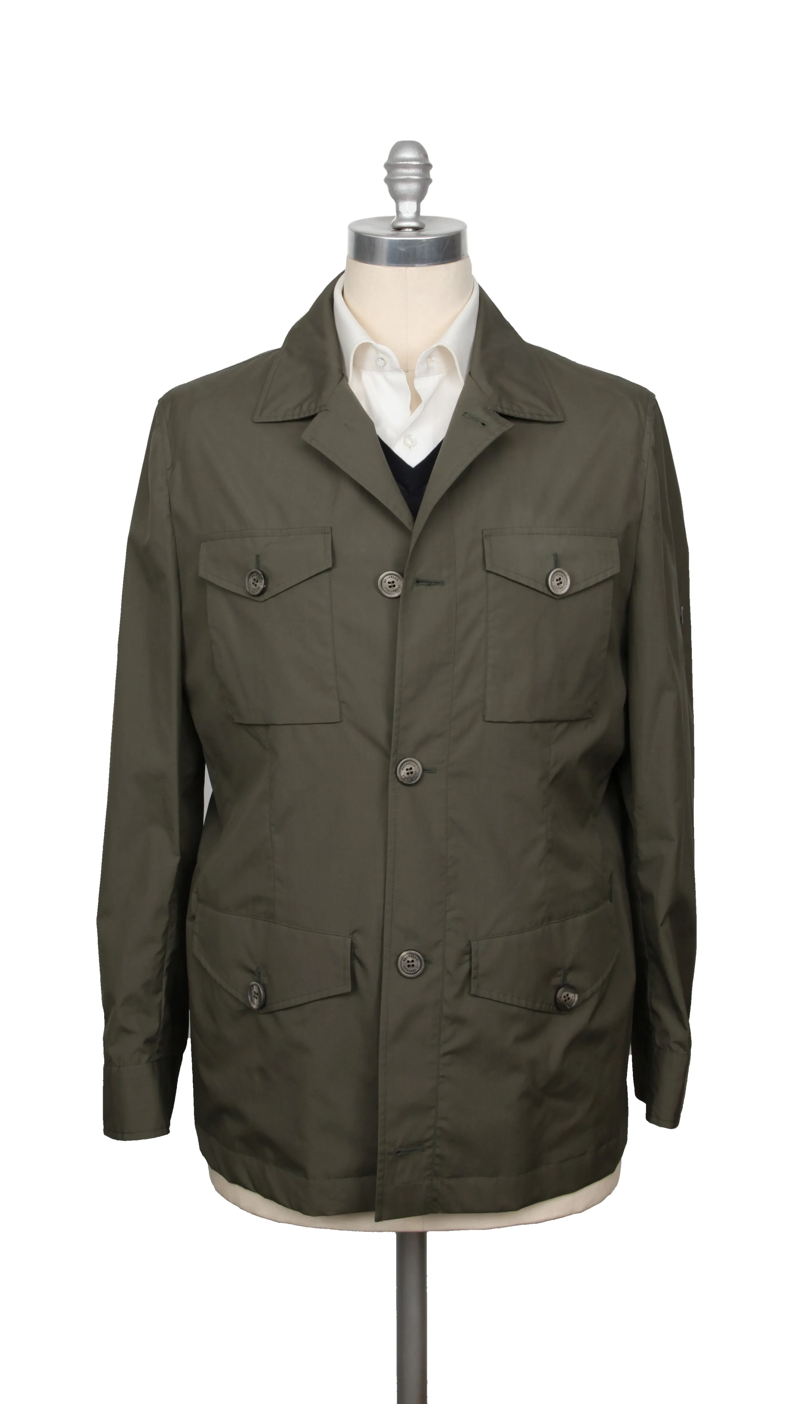 Brunello Cucinelli Olive Green Jacket