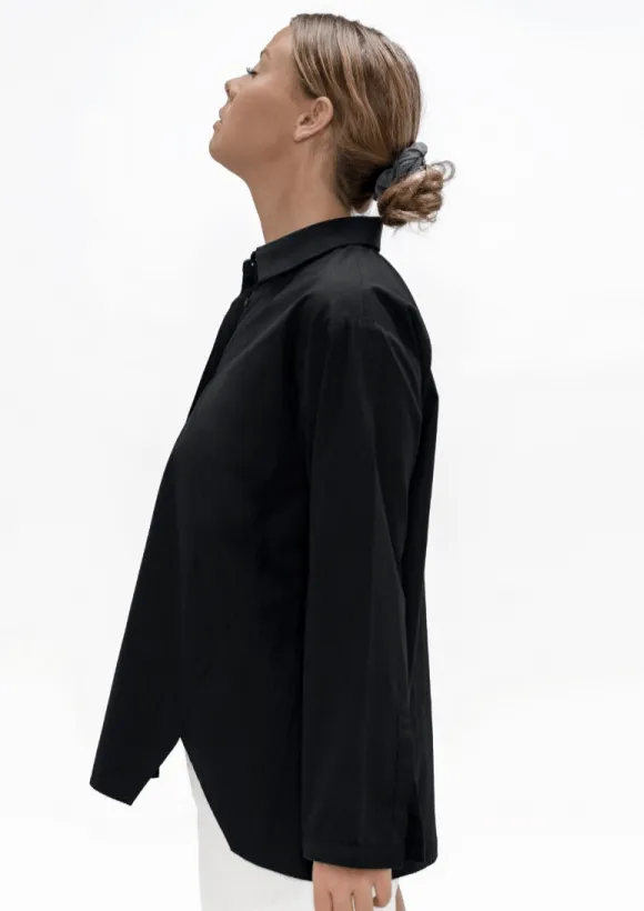 Budapest BUD Wide Fit Shirt in Eclipse
