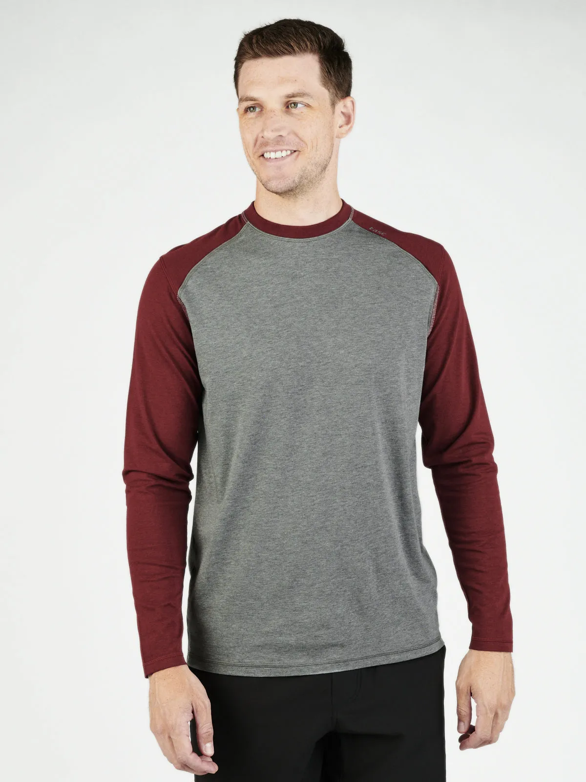 Carrollton Blocked Long Sleeve Fitness T-Shirt