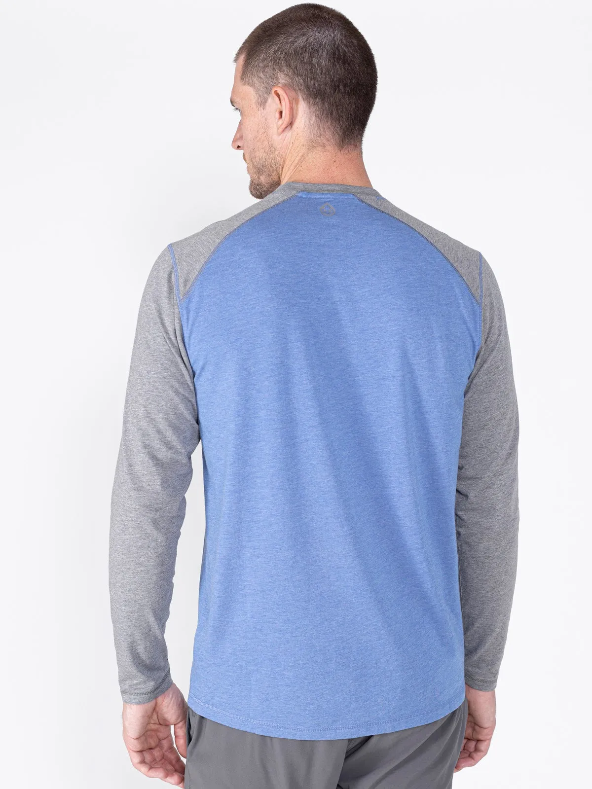 Carrollton Blocked Long Sleeve Fitness T-Shirt