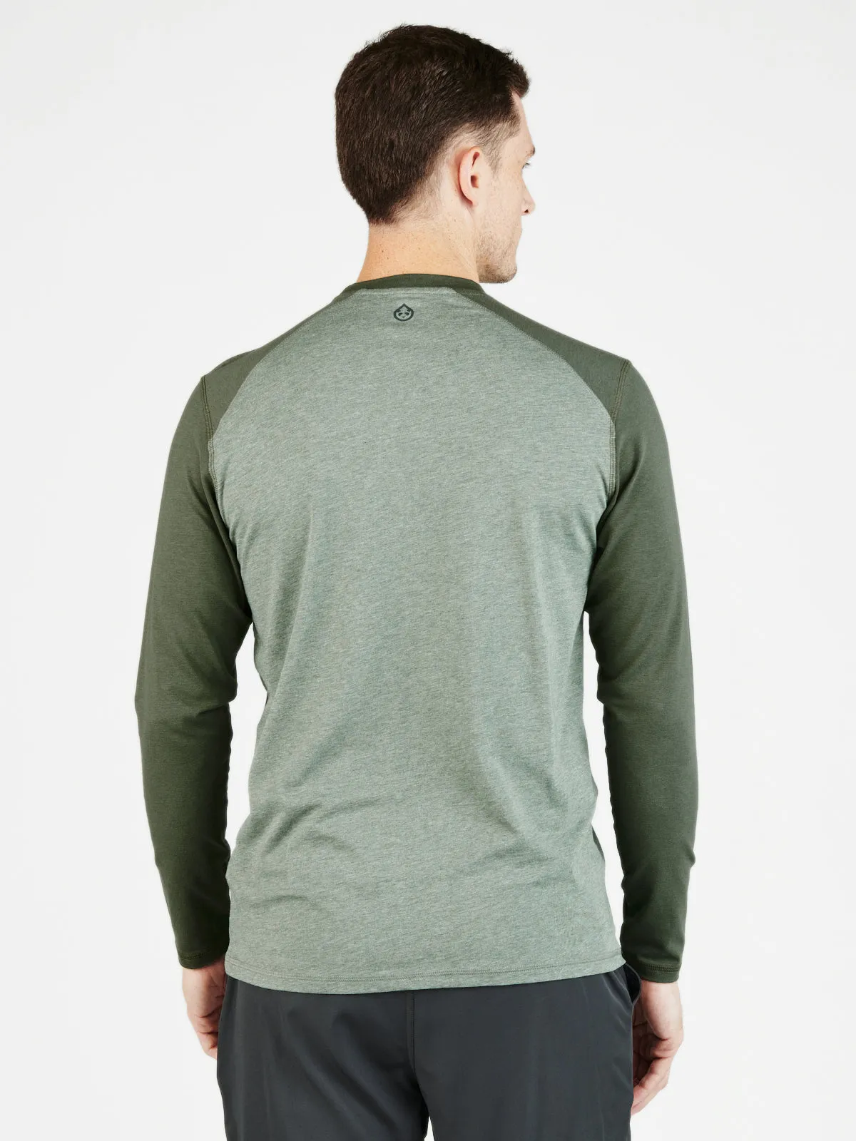 Carrollton Blocked Long Sleeve Fitness T-Shirt