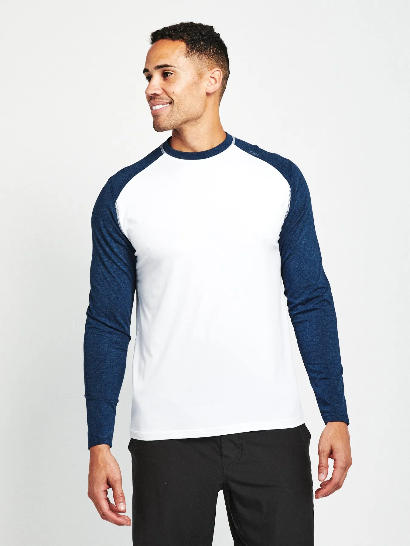 Carrollton Blocked Long Sleeve Fitness T-Shirt