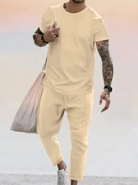 Casual Soft T-shirt Sets
