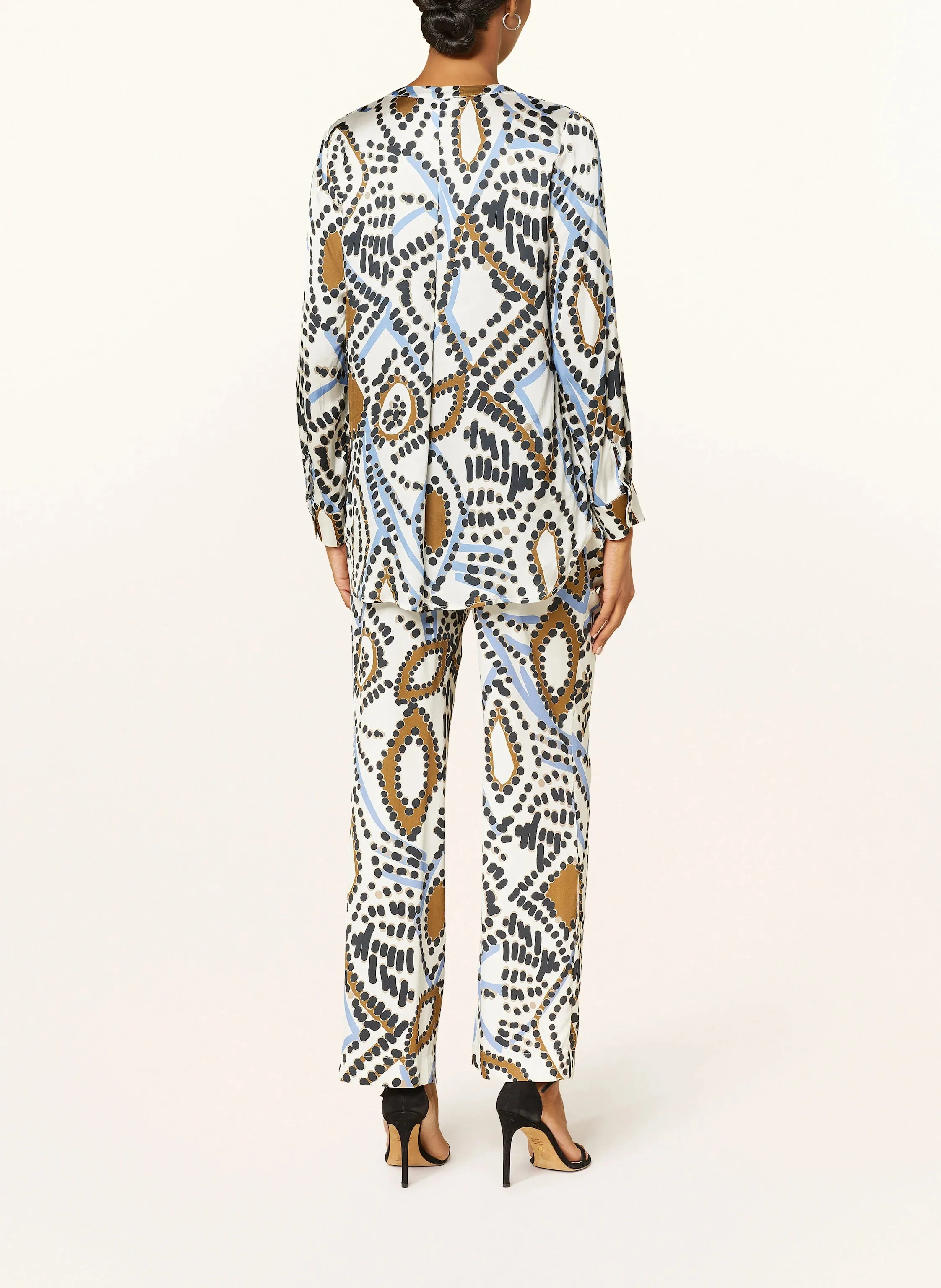 CATNOIR White and Tan Trousers