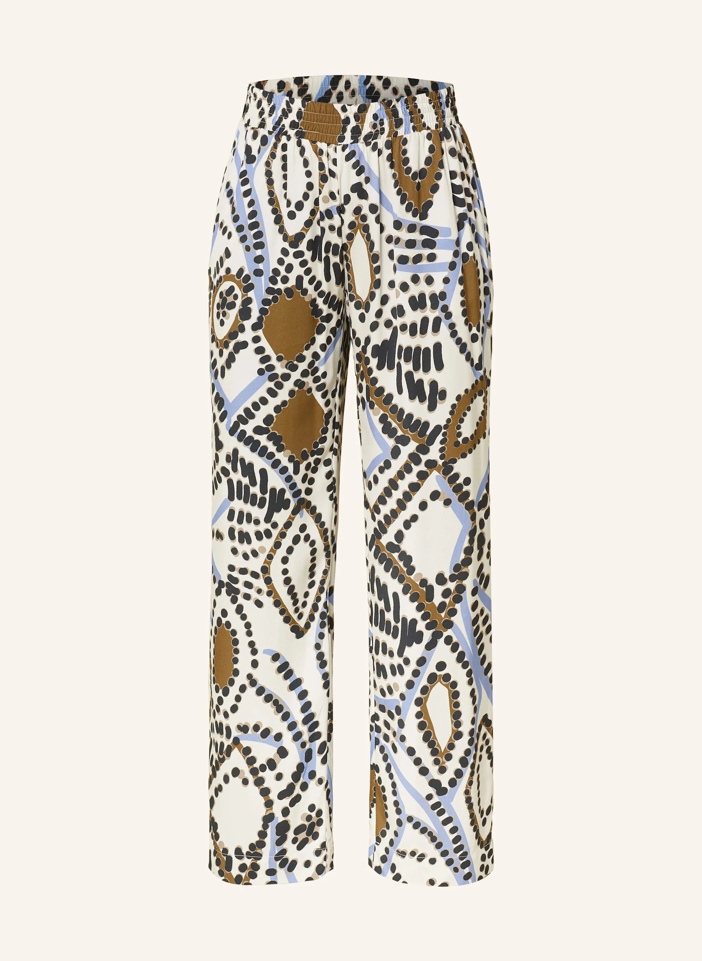 CATNOIR White and Tan Trousers