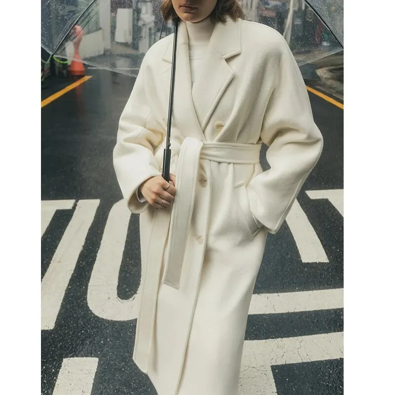 Chic Outerwear Ladies Overcoat Female Jackets New