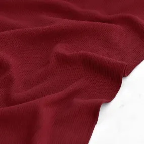 Classic Thick Cotton Ribbing Cranberry