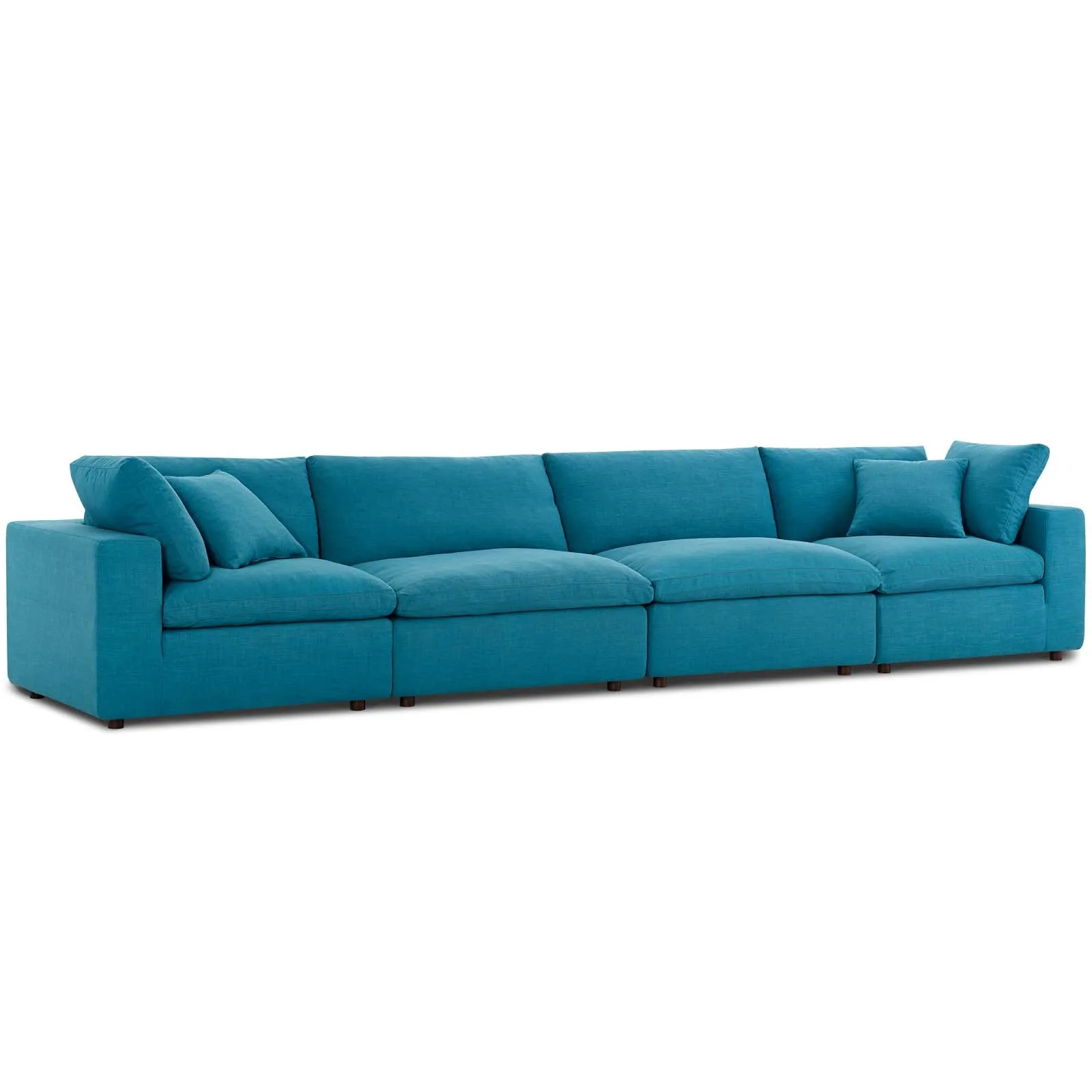 Commix Down Filled Overstuffed 4 Piece Sectional Sofa Set by Modway