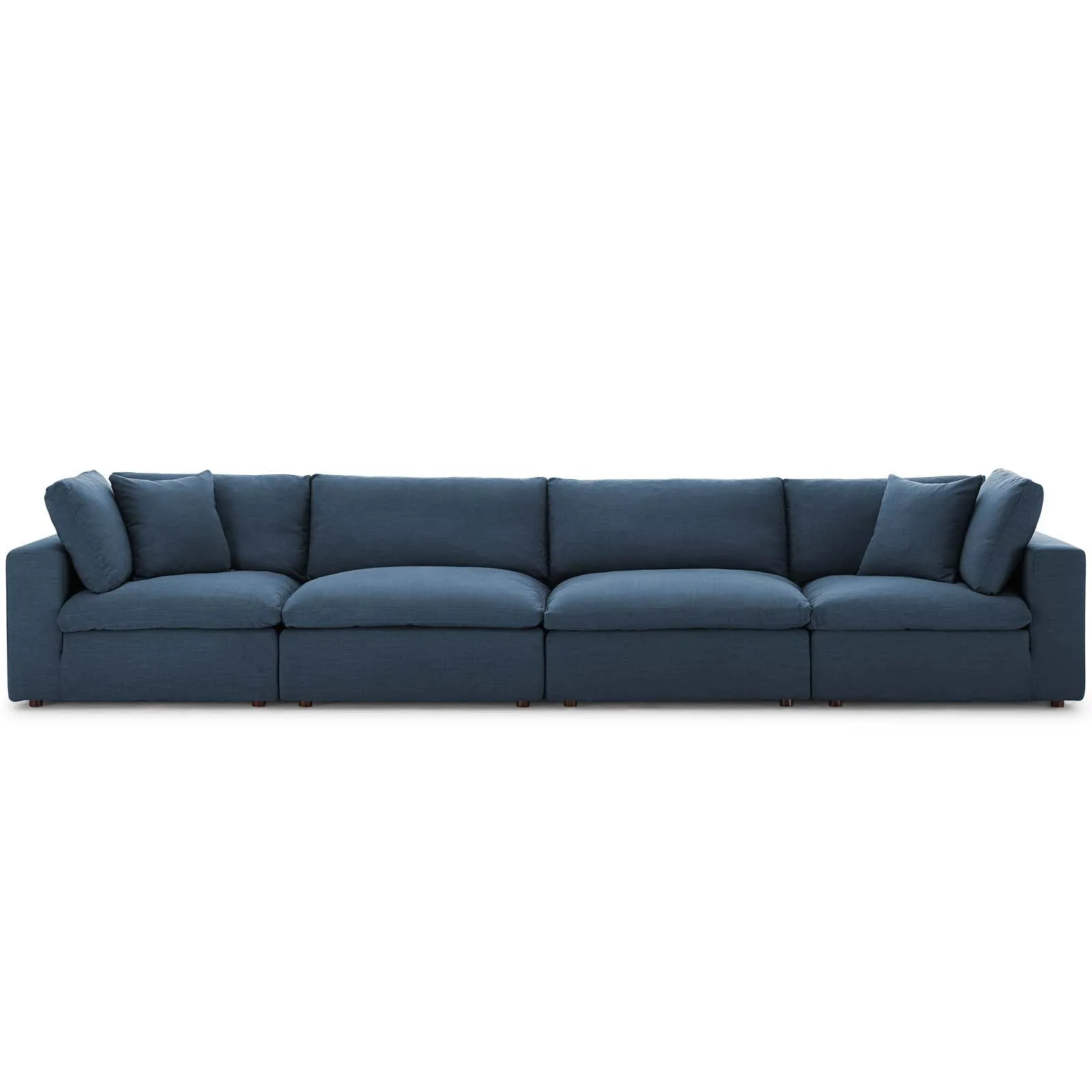 Commix Down Filled Overstuffed 4 Piece Sectional Sofa Set by Modway