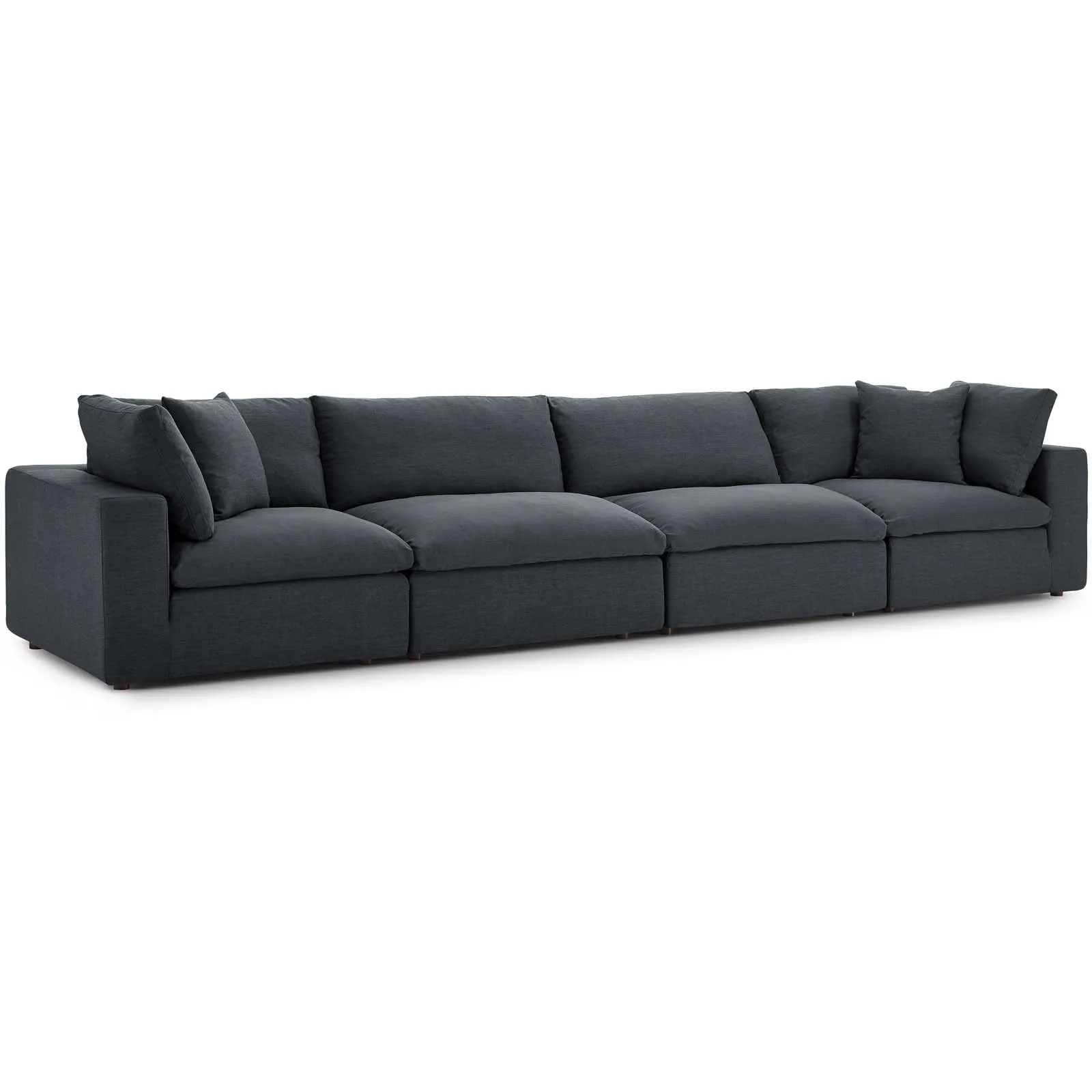 Commix Down Filled Overstuffed 4 Piece Sectional Sofa Set by Modway