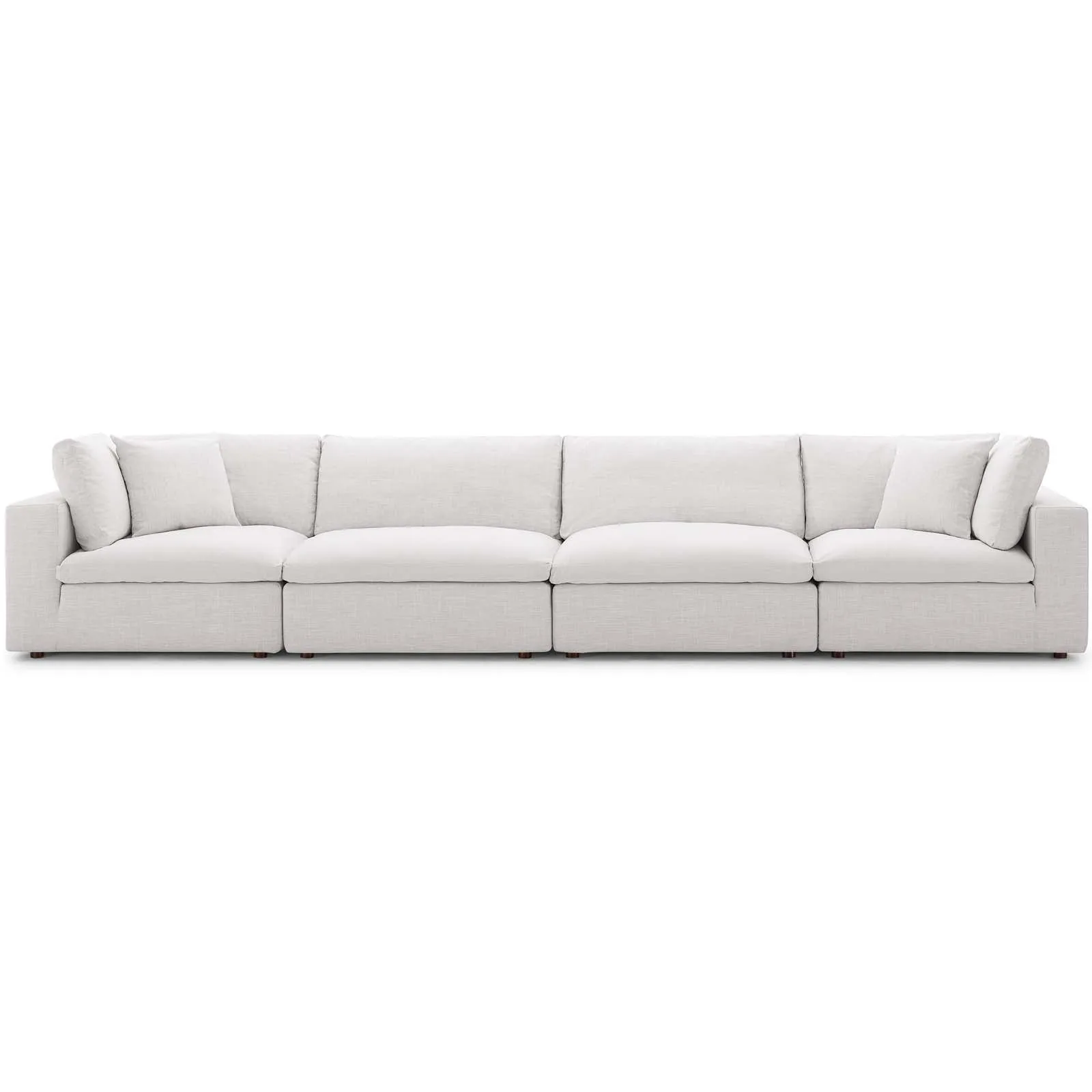 Commix Down Filled Overstuffed 4 Piece Sectional Sofa Set by Modway