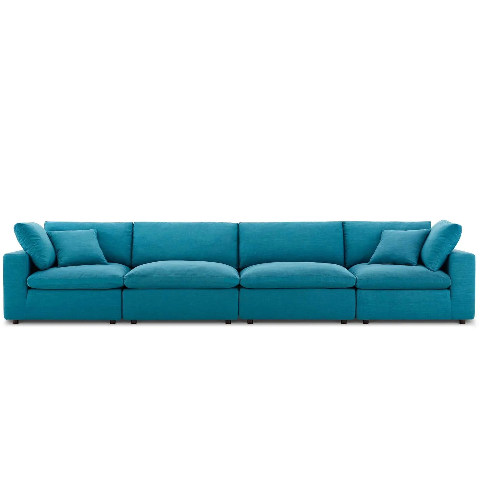 Commix Down Filled Overstuffed 4 Piece Sectional Sofa Set by Modway
