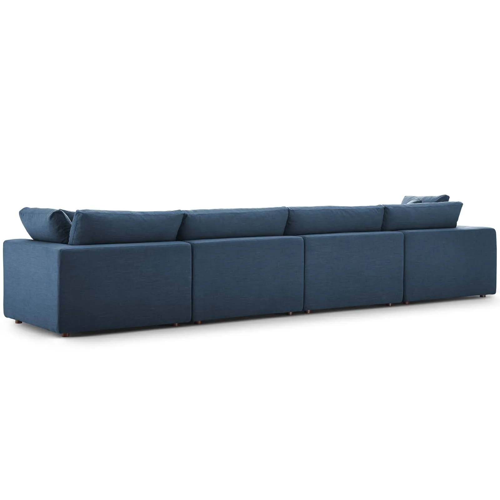 Commix Down Filled Overstuffed 4 Piece Sectional Sofa Set by Modway