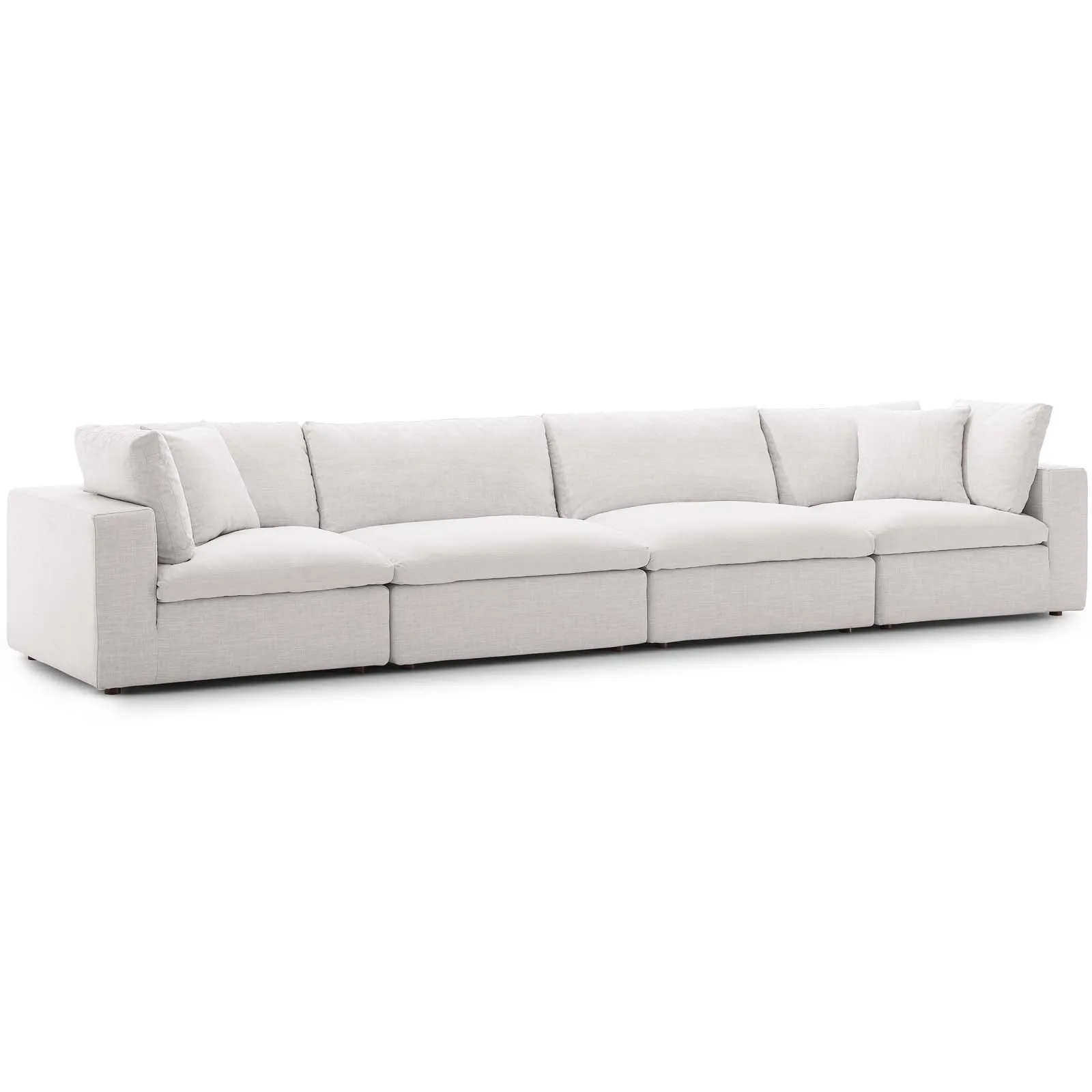 Commix Down Filled Overstuffed 4 Piece Sectional Sofa Set by Modway