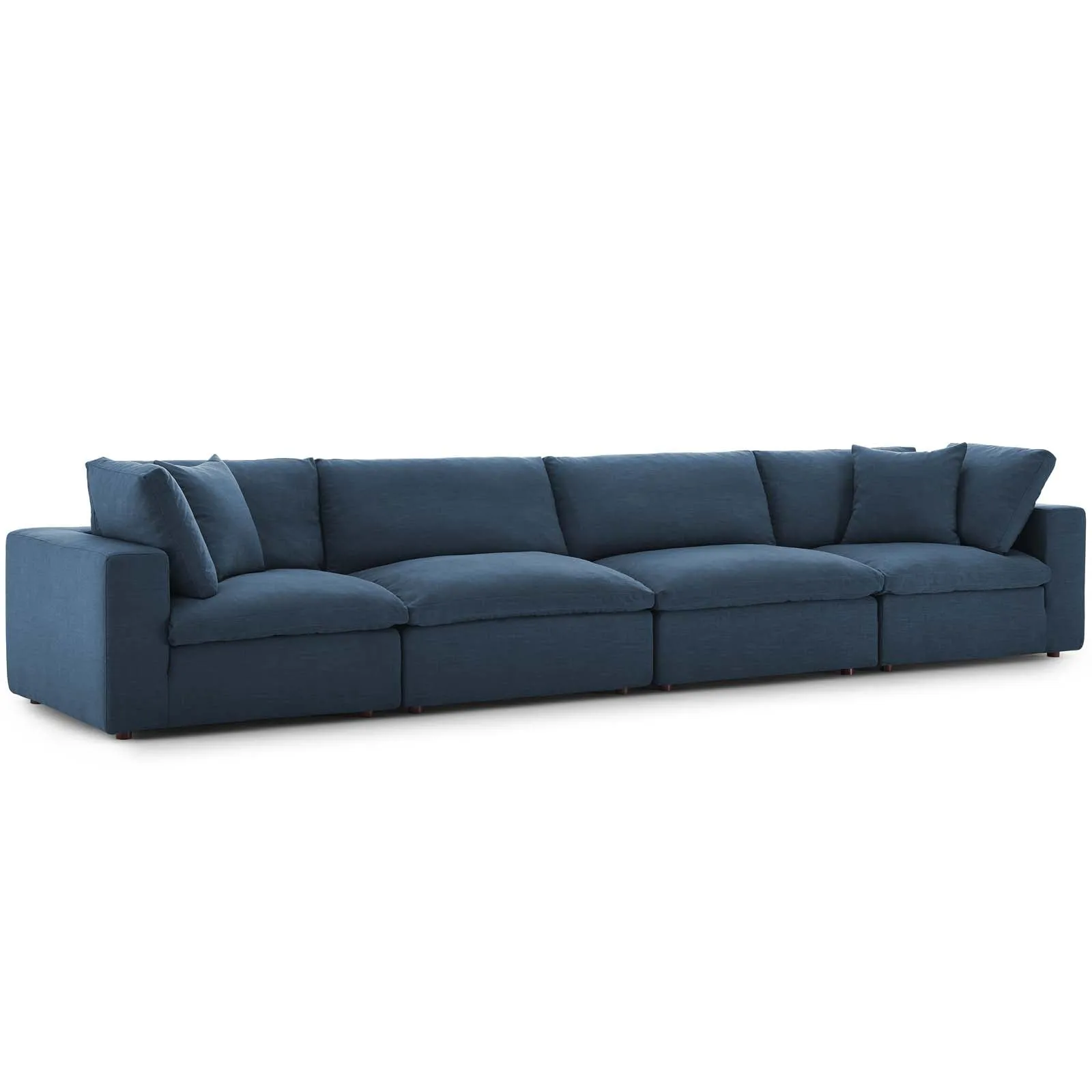 Commix Down Filled Overstuffed 4 Piece Sectional Sofa Set by Modway