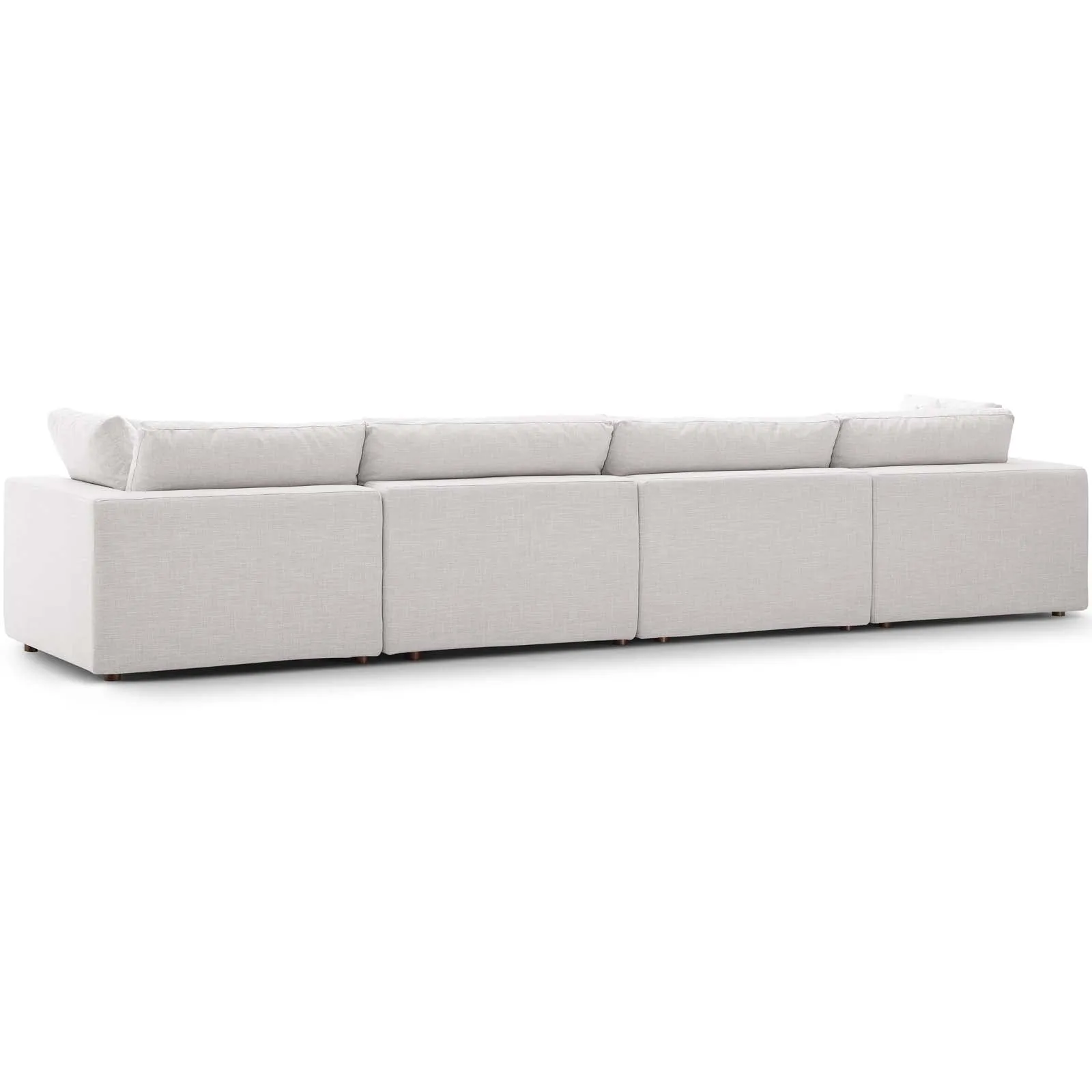 Commix Down Filled Overstuffed 4 Piece Sectional Sofa Set by Modway