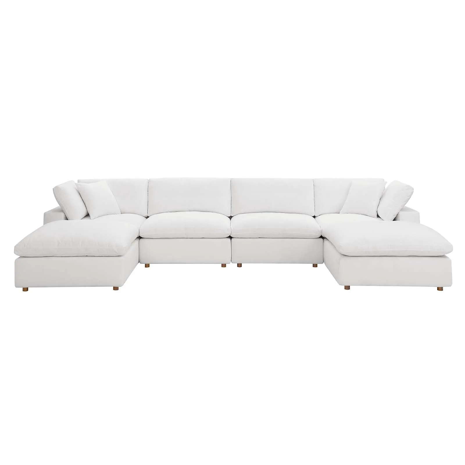 Commix Down Filled Overstuffed 6-Piece Sectional Sofa by Modway