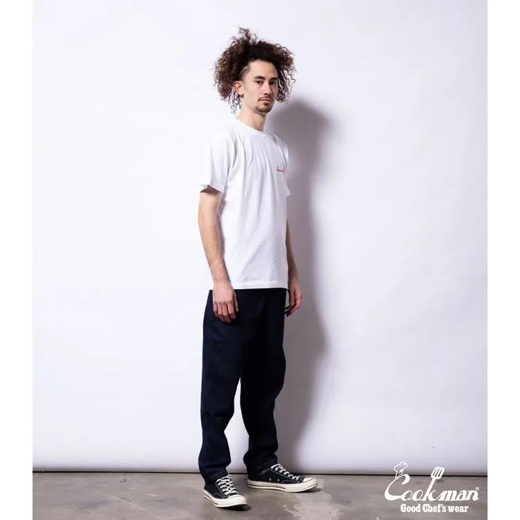 Cookman T-shirts -Kate Tasty Logo : White