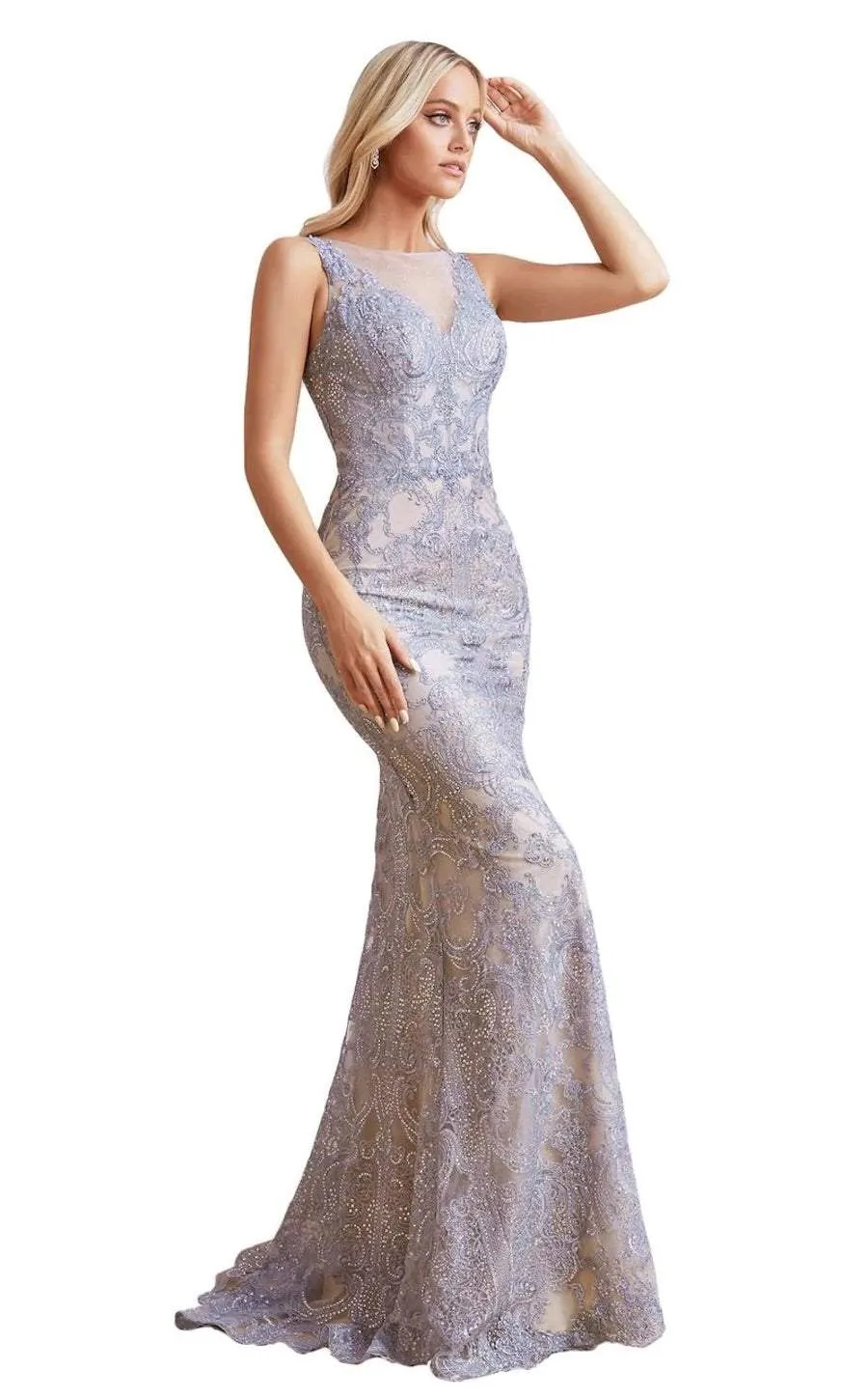 Corner Blue Evening Dress
