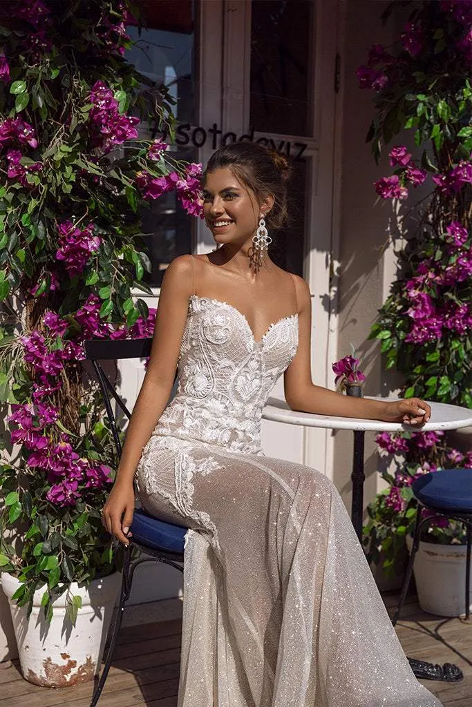 Corset Wedding Gown With Train