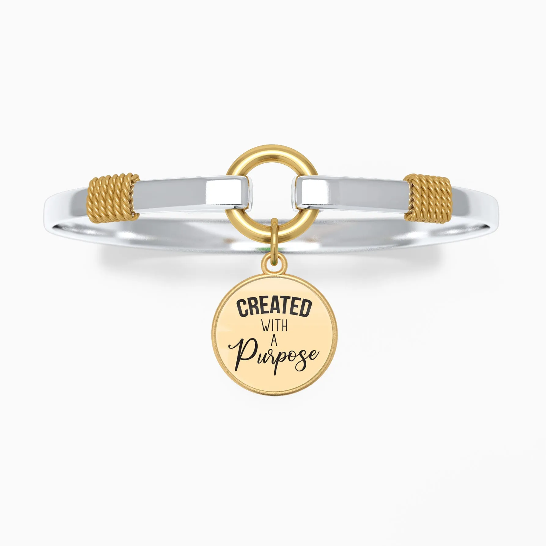 Created With Purpose - Two-Tone Bracelet