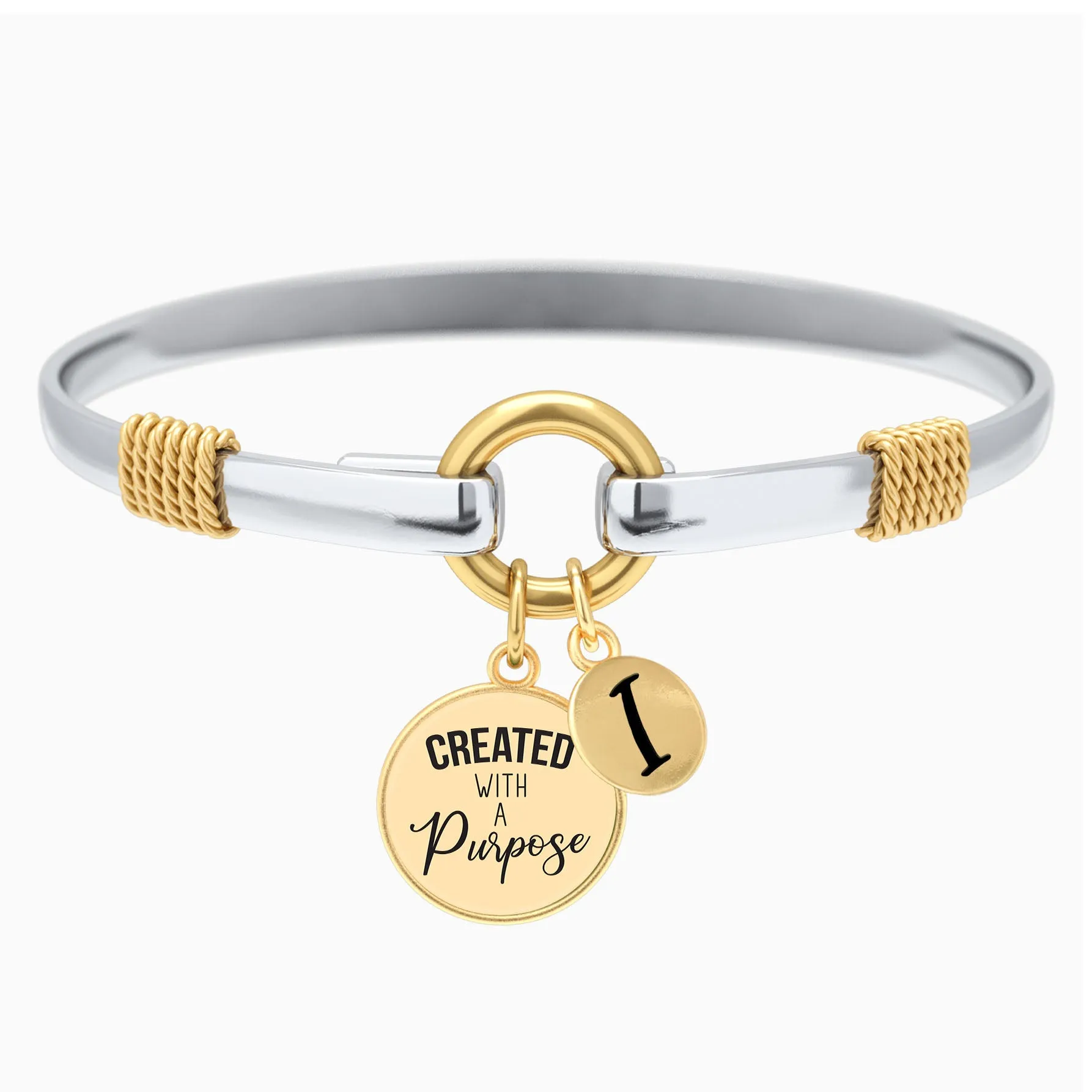 Created With Purpose - Two-Tone Bracelet