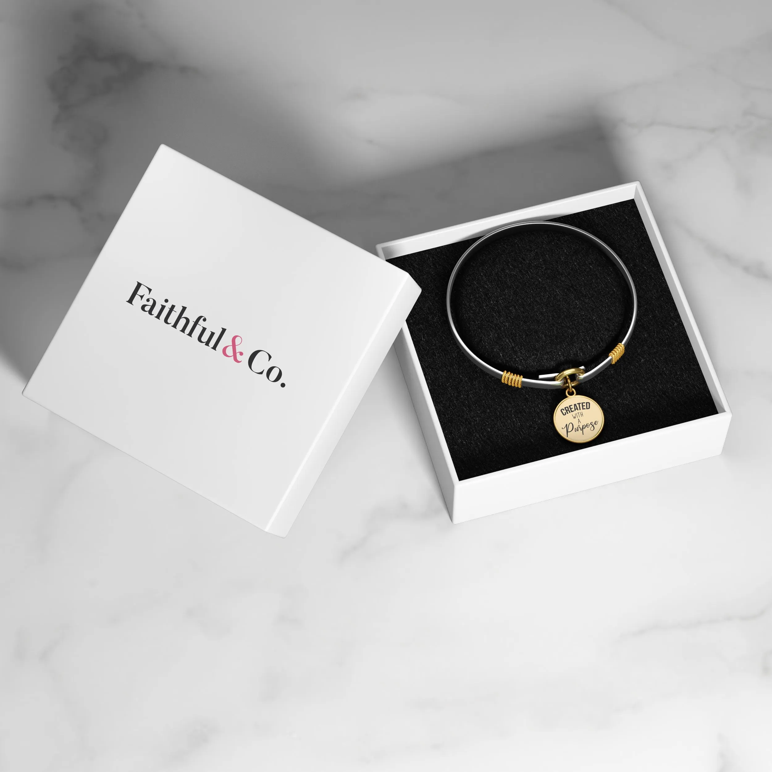 Created With Purpose - Two-Tone Bracelet