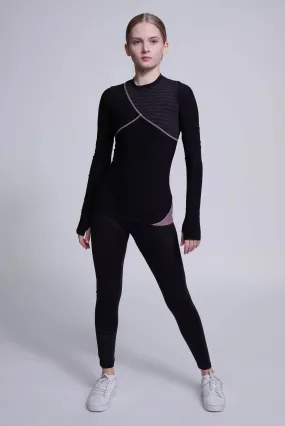 Desire Long-Sleeve Top in Mink