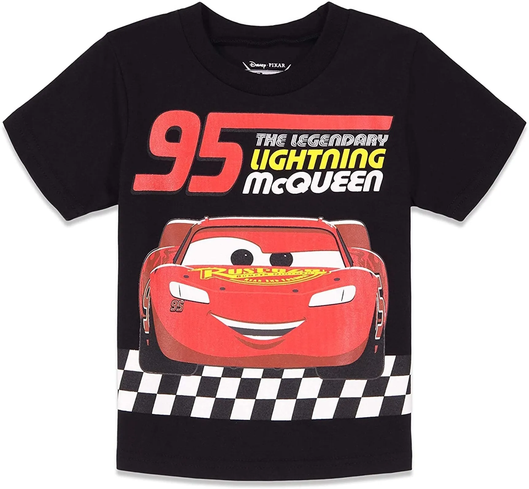 Disney Cars Lightning McQueen 3 Pack Graphic Short Sleeve T-Shirt