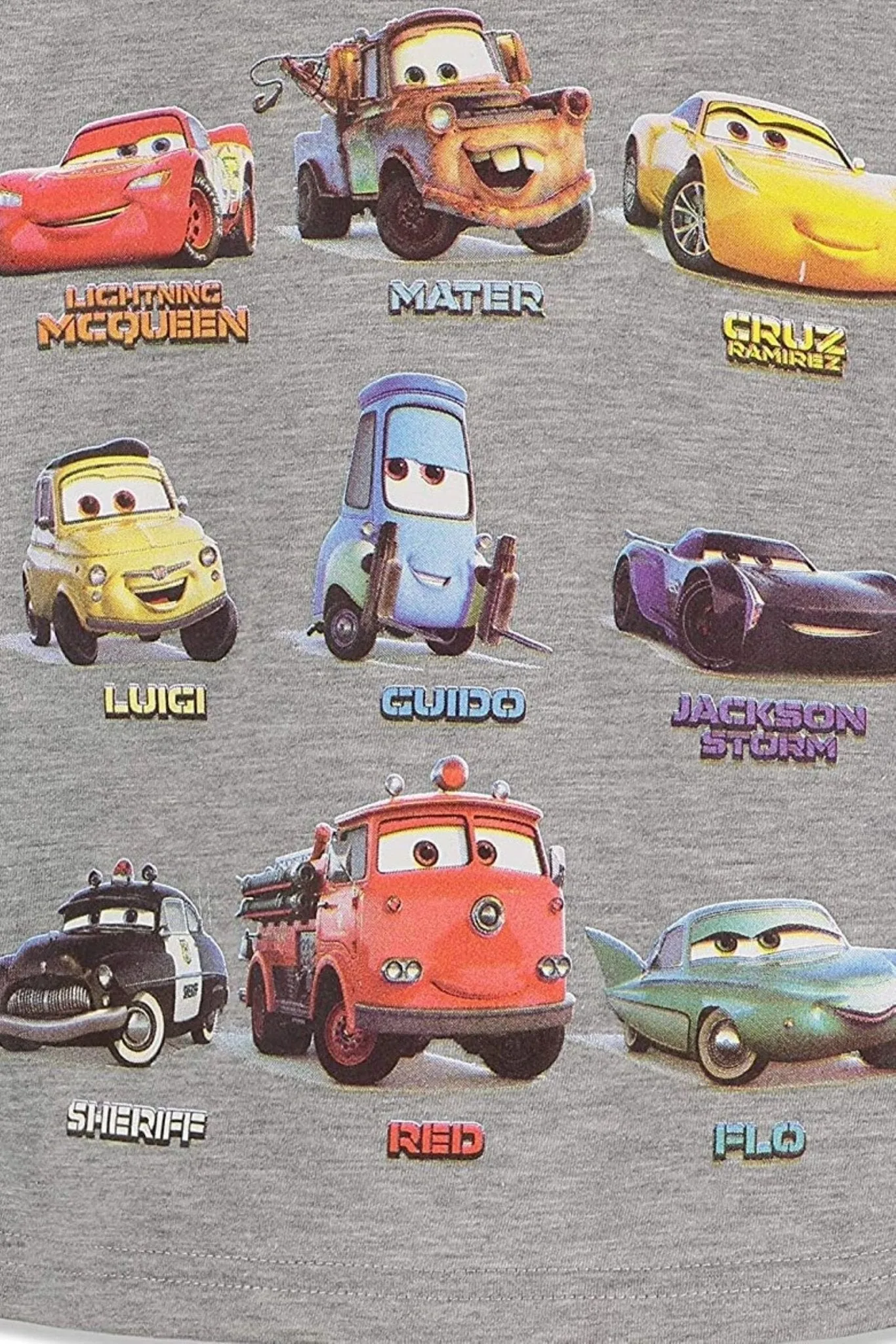 Disney Cars Lightning McQueen 3 Pack Graphic Short Sleeve T-Shirt