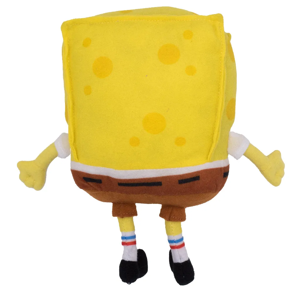 Dog Toy Squeaker Plush - SpongeBob Full Body with Arms and Legs by Buckle-Down