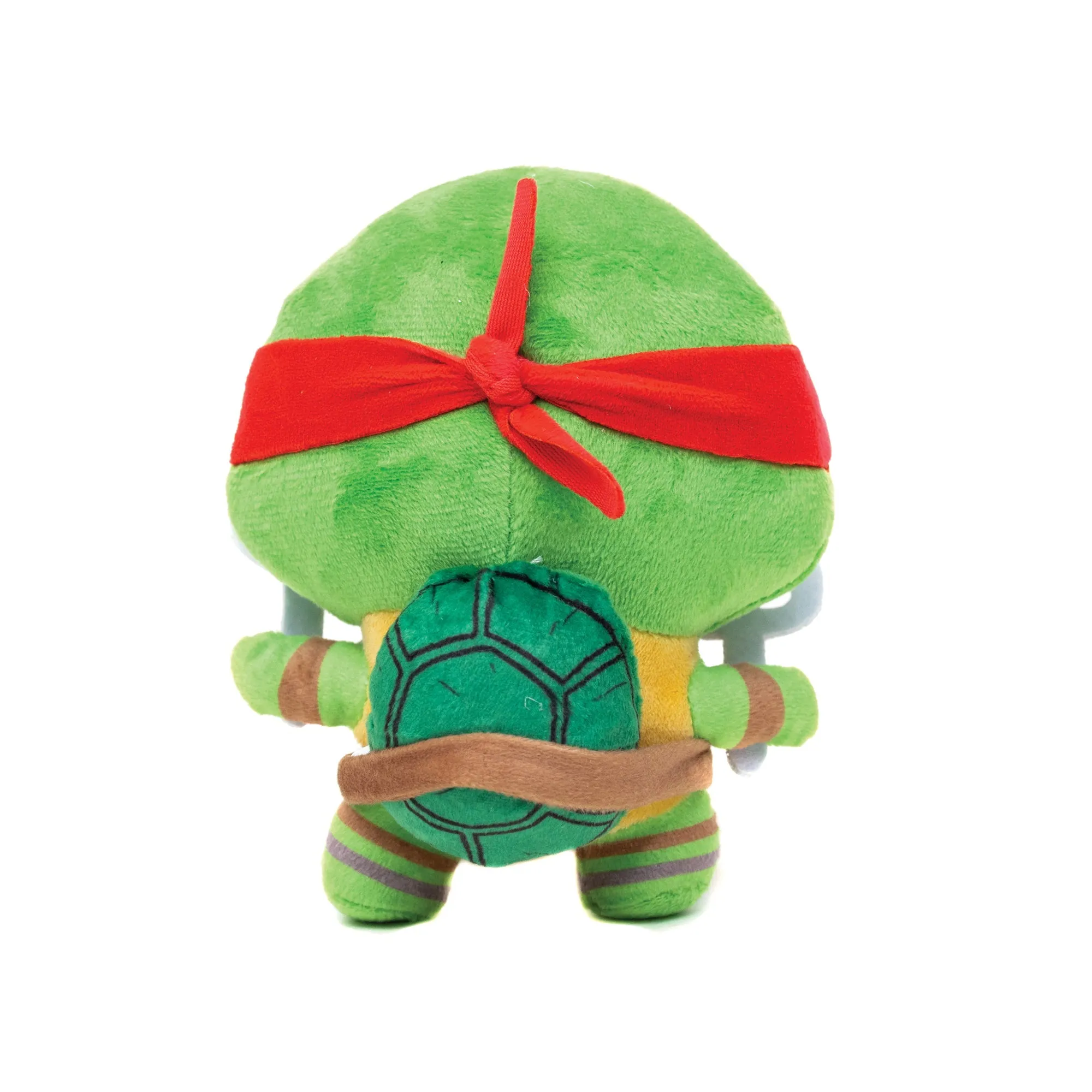 Dog Toy Squeaker Plush - Teenage Mutant Ninja Turtles Raphael Full Body Sais Pose Red by Buckle-Down