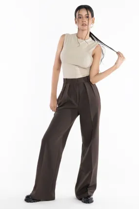 Double Pleat Korean Trousers