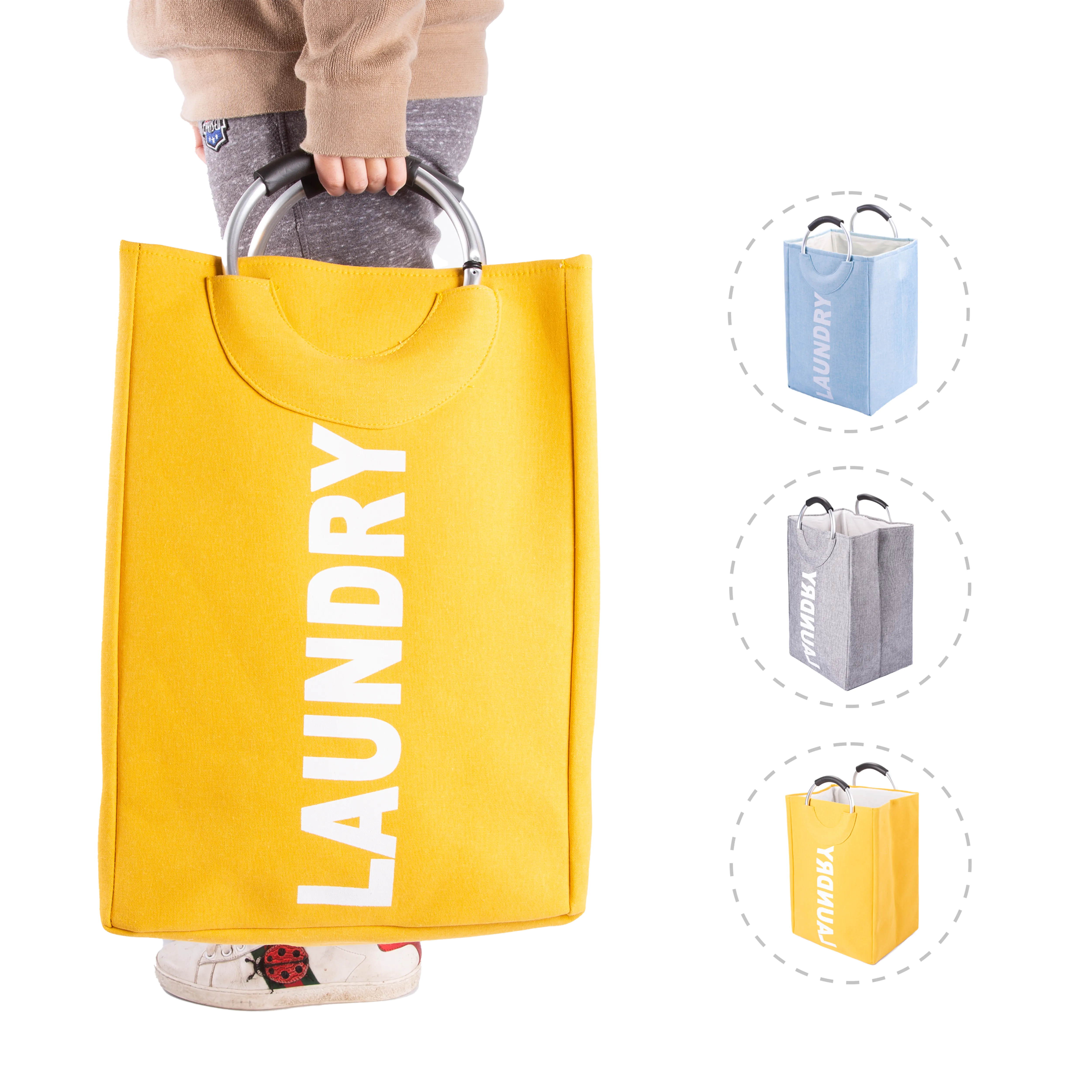 Fabric Laundry Bag with Lining