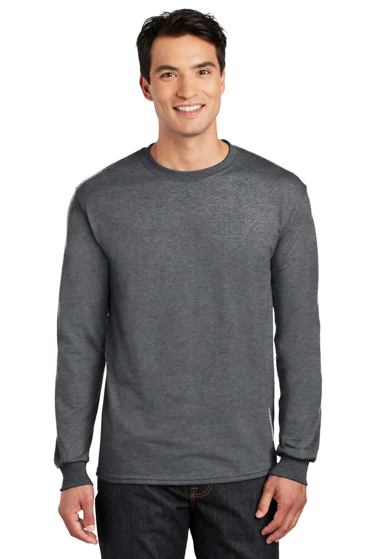 Gildan - DryBlend 50 Cotton/50 Poly Long Sleeve T-Shirt. 8400