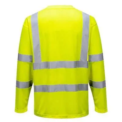 Hi-Vis Long Sleeved T-Shirt - All Sizes
